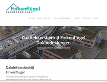 Tablet Screenshot of finkenflugel.nl